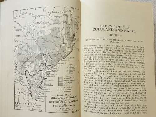 1st Ed 1929. OLDEN TIMES IN ZULULAND & NATAL - A. T. BRYANT