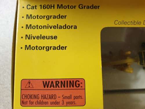 CAT 160H MOTOR GRADER. 1:87. BOXED