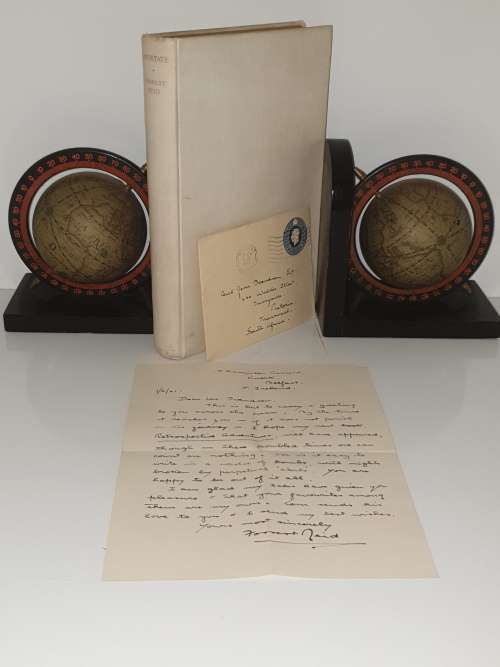 Ltd 1st Ed 20/50, Signed + Personal Letter. APOSTATE by FORREST REID