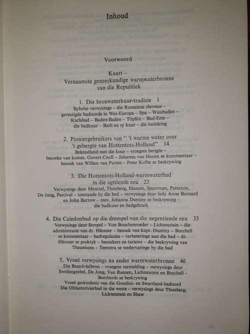 BRONWATERS VAN GENESING - Prof. Bun Booyens