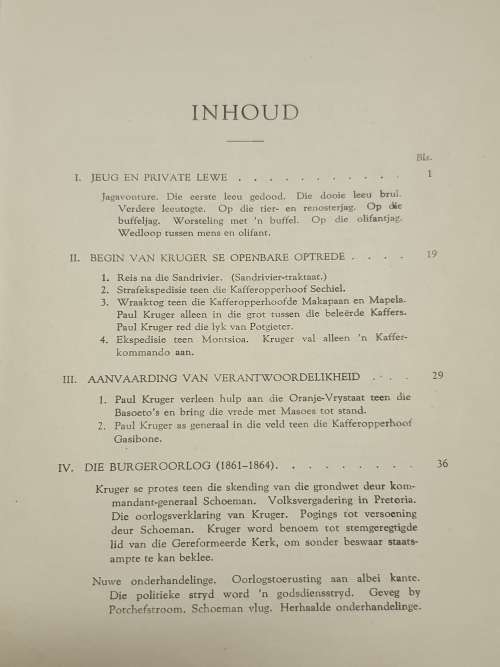 Die Gedenkskrifte van Paul Kruger - H.C. Bredell & Piet Grobler. **1947**