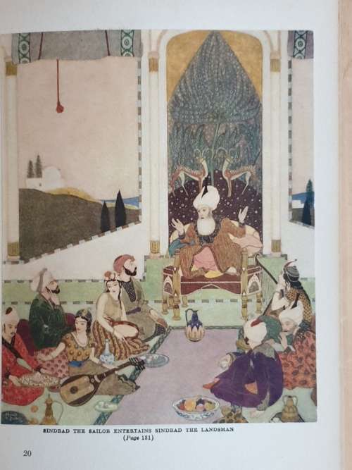 *1919* Stories from THE ARABIAN NIGHTS - Laurence Housman and Edmund Dulac