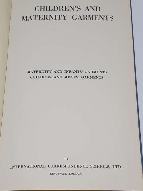 *Vintage* - Underwear and Lingerie & Children's and Maternity Garments (2 Books)
