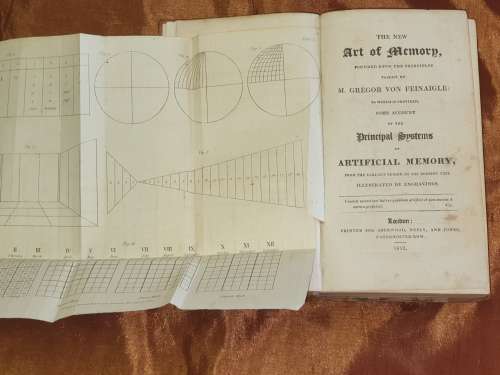 1st Ed 1812 - The New Art of Memory by M. Gregor von Feinaigle