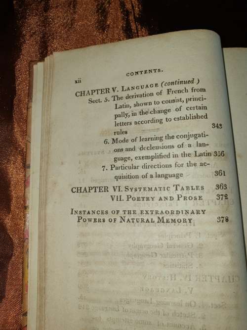 1st Ed 1812 - The New Art of Memory by M. Gregor von Feinaigle