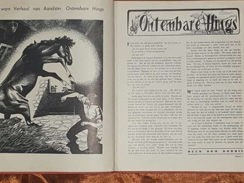 Patrys Jaarboeke - (1958 and 1954), beide hardeblad, vir seuns and dogters.