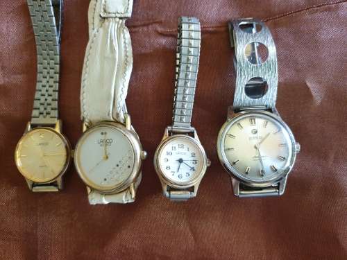 3 Lanco Ladies Watches plus 1 Roamer Watch - All Working!! All in one lot.