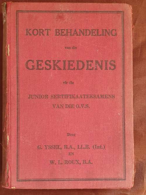 (12) Ou Afrikaanse lees and Geskiedenis boekies vir kinders
