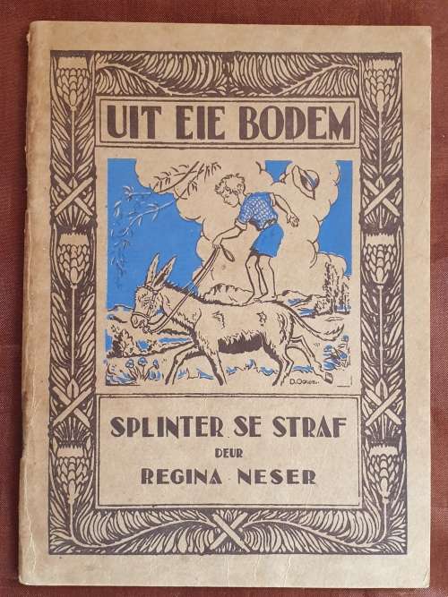 (12) Ou Afrikaanse lees and Geskiedenis boekies vir kinders