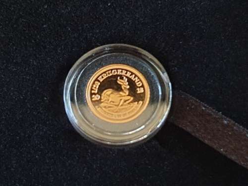 2018 1/20 OZ GOLD KRUGER RAND PROOF - With C.O.A.