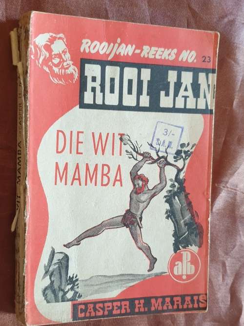 5 x ROOI JAN BOEKE -1949 - 1961. Casper H. Marais