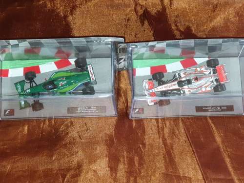 14 x F1 Die Cast models (1,43), all still sealed, all in one lot!