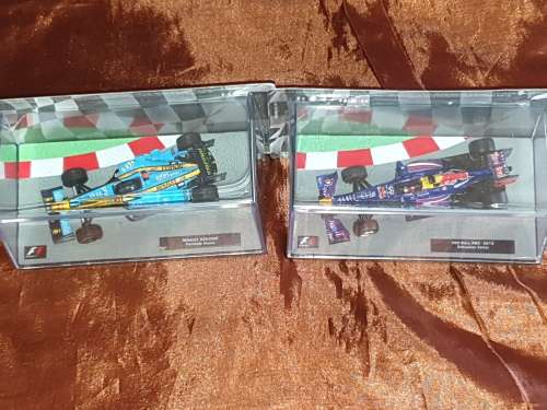 14 x F1 Die Cast models (1,43), all still sealed, all in one lot!