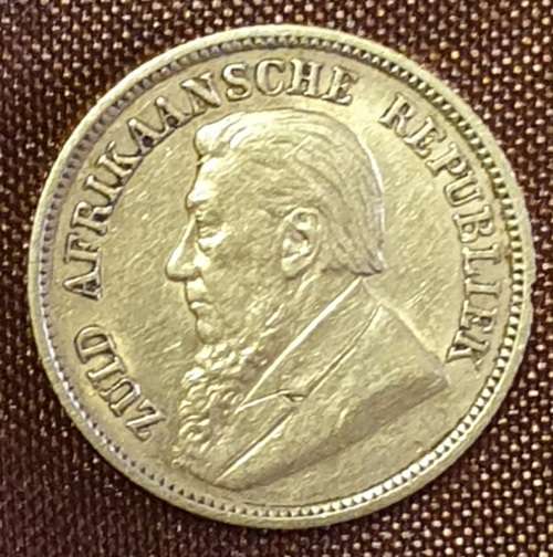 1896 Gold Kruger Half Pound