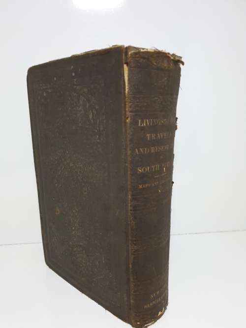 * 1858 * Missionary Travels and Researches in South Afrika - David Livingstone