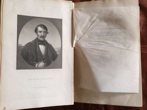 * 1858 * Missionary Travels and Researches in South Afrika - David Livingstone