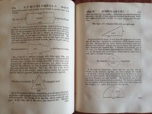 * 1745 * Junius Moderatus Columella of Husbandry in Twelve Books: And his book concerning Trees