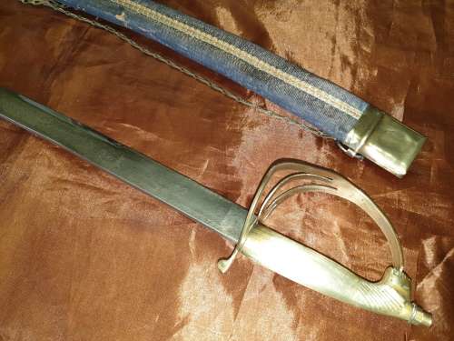 Original Vintage Indian Cavalry Sword