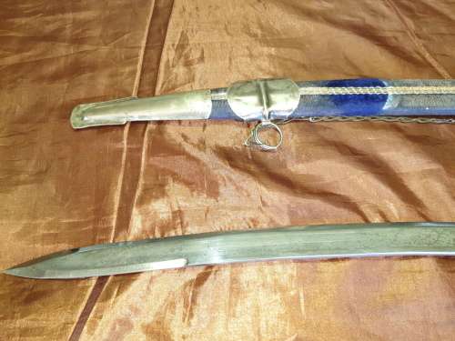 Original Vintage Indian Cavalry Sword