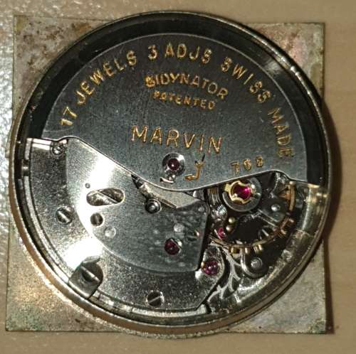 Vintage MARVIN Automatic Wrist Watch Swiss Made (Not working)