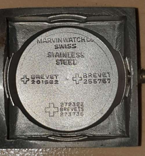 Vintage MARVIN Automatic Wrist Watch Swiss Made (Not working)