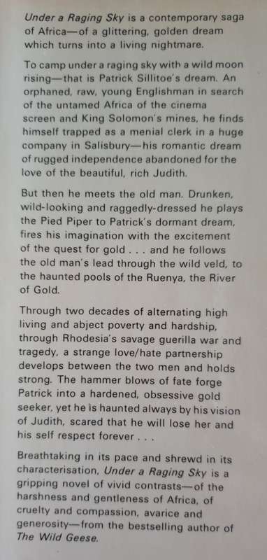 * Signed * Under a Raging Sky - Daniel Carney (Scarse !!)