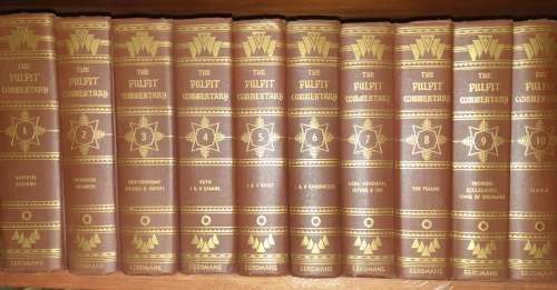 THE PULPIT COMMENTARY - Complete 23 Vol. Set / 1950`s / Spence & Exell