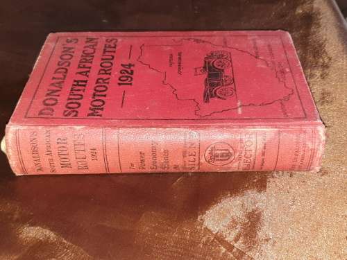 ** 1924 ** Donaldson`s South African Motor Routes. Ken Donaldson
