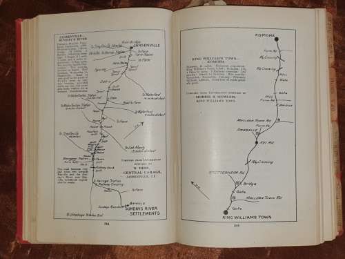 ** 1924 ** Donaldson`s South African Motor Routes. Ken Donaldson