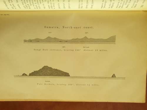 MALACCA STRAIT PILOT - First Ed 1924. Malacca Straight & W/C Sumatra