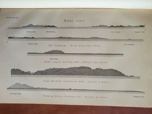 MALACCA STRAIT PILOT - First Ed 1924. Malacca Straight & W/C Sumatra