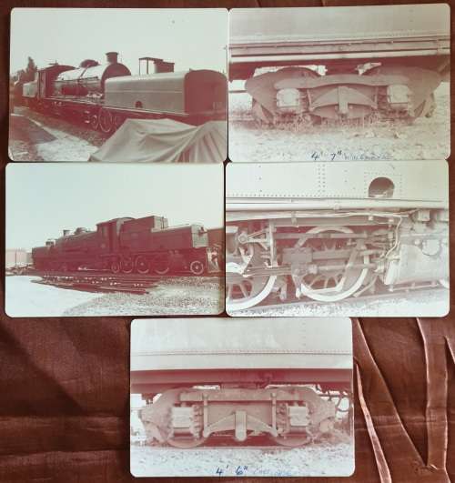 Steam Locomotives of the South African Railways, Vol 1 & 2, plus original photos