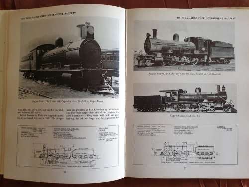 Steam Locomotives of the South African Railways, Vol 1 & 2, plus original photos
