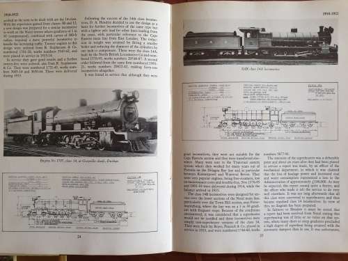 Steam Locomotives of the South African Railways, Vol 1 & 2, plus original photos