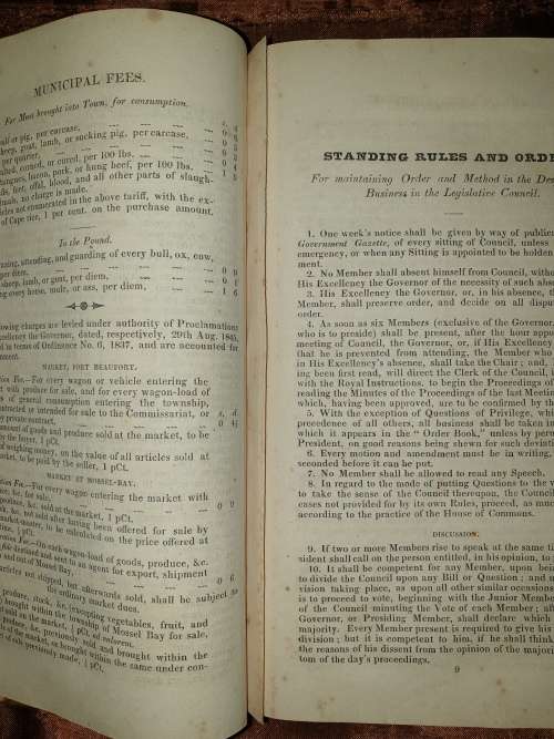 * 1849 * The Cape of Good Hope Almanac.