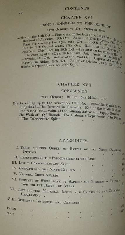 The History of the 9th (Scottish) Division - John Ewing (Presentation Copy)