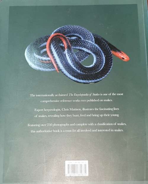 The Encyclopaedia of Snakes - Chris Mattison
