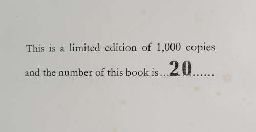 Ltd 20/1000 - Signed. Pringles of the Valley, Eric, Mark & John Pringle.