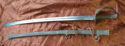 Original Vintage Cavalry Sword.