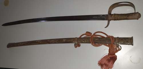 Original Vintage Cavalry Sword.