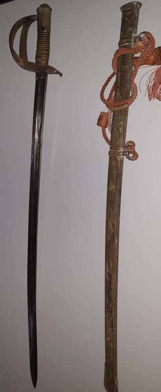 Original Vintage Cavalry Sword.