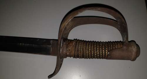 Original Vintage Cavalry Sword.