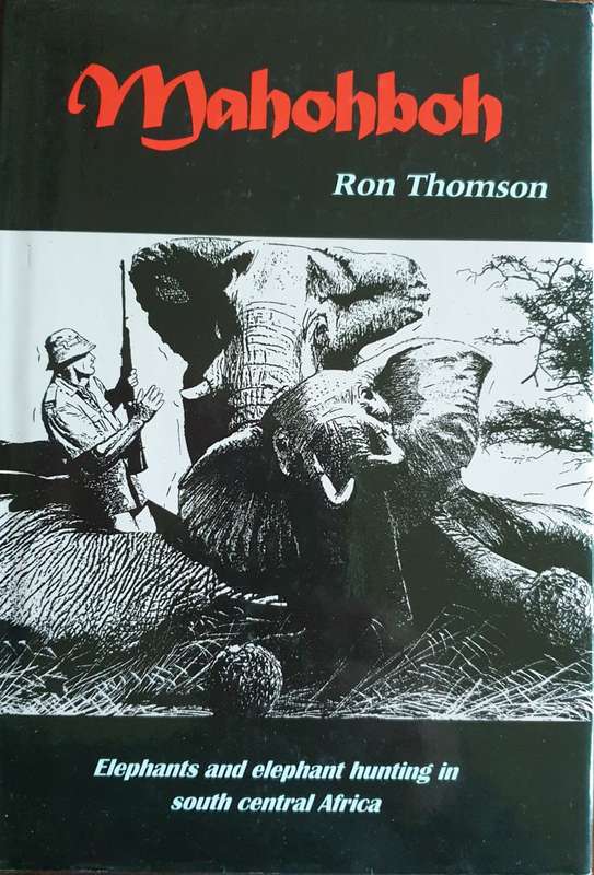 Mahohboh & Black Rhino. Both signed, Ron Thomson