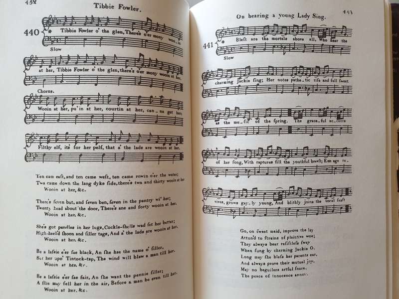The Scots Musical Museum 1787-1803. James Johnson & Robert Burns
