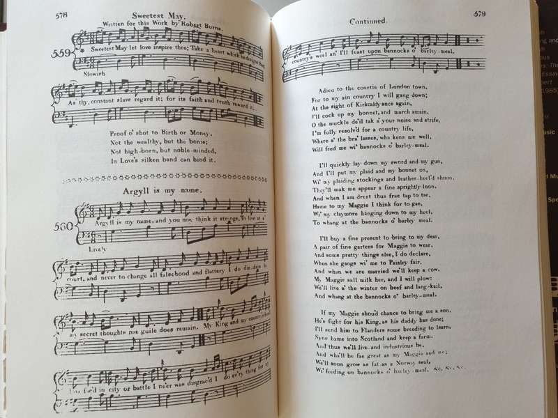 The Scots Musical Museum 1787-1803. James Johnson & Robert Burns