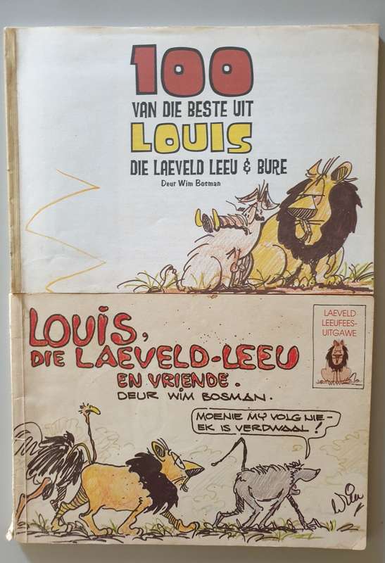 Louis Die Laeveld Leeu x 2
