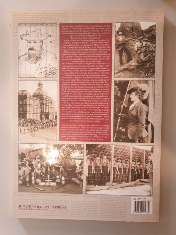 The War Reporter - The Anglo-Boer War through the eyes of the Burghers.