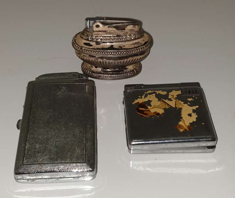 3 x Vintage Lighters / Cigarette Holders
