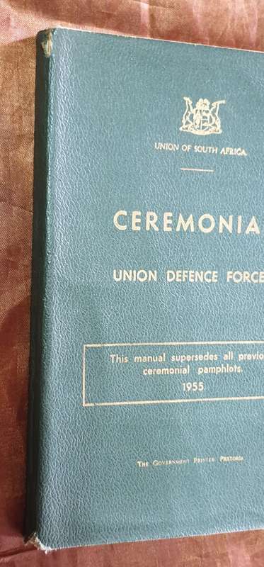 * 1955 * Ceremonial, Union Defence Forces.