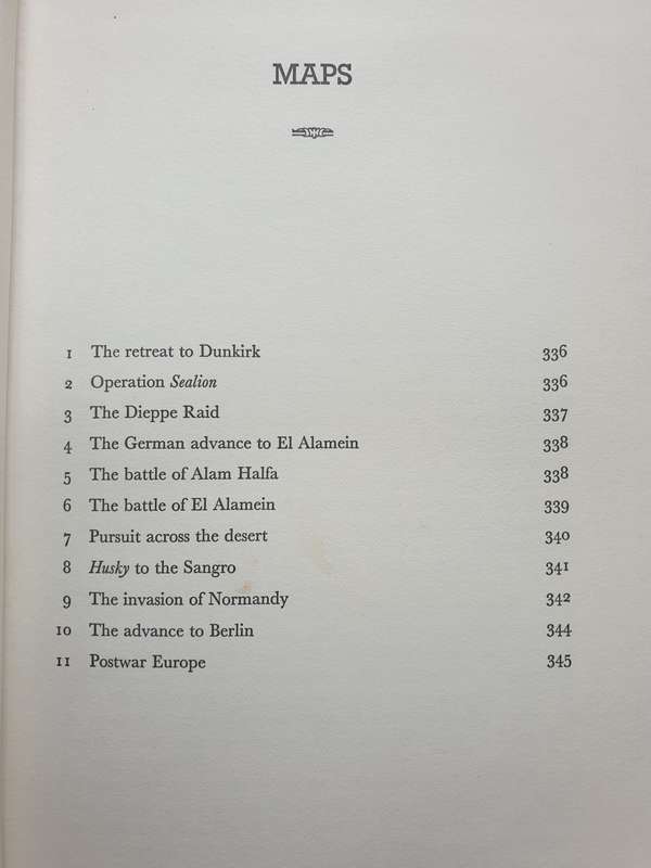 * Signed & Inscribed* Montgomery of Alamein. Alun Chalfont